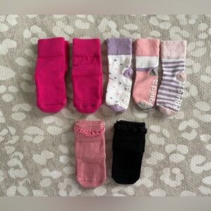 Squid Socks girls 12-24 month bundle